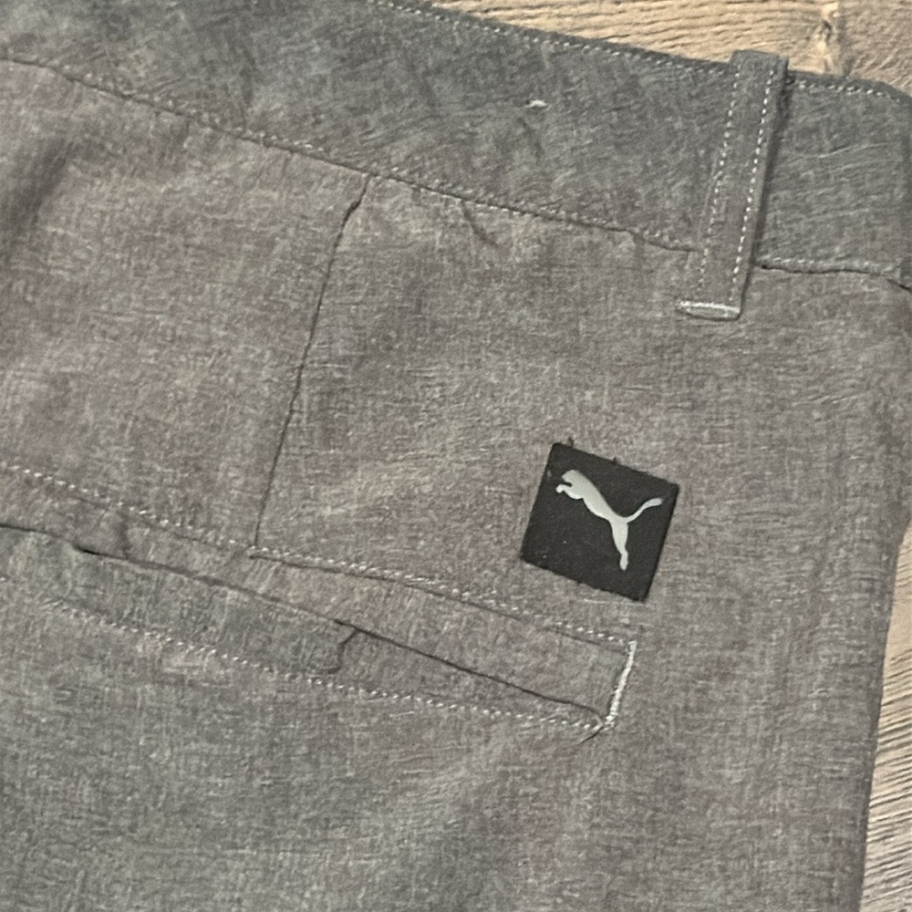 Puma Men’s Size 38 Gray Shorts - Picture 5 of 5